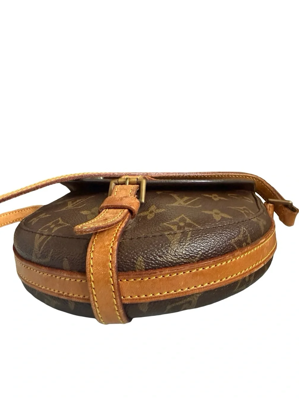 Louis Vuitton Brown Vintage Monogram PM Chantilly Crossbody Shoulder Bag